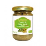 Crema di olive verdi Bio - 130 gr